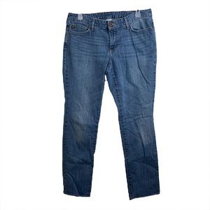 Eddie Bauer Women’s Curvy Slim Straight Medium Wash Size 10